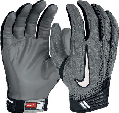 Nike Adult Superbad Grey/Black Football Gloves