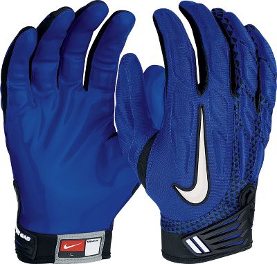 Nike Adult Superbad Royal/Black Football Gloves