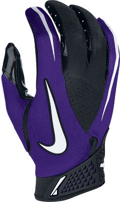Nike Adult VaporJet Purple/Black Football Gloves