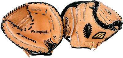 Baseball Mizuno Youth Prospect Catchers Mitt Throws Left