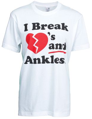 Ballher Women`s Hearts and Ankles T-Shirt