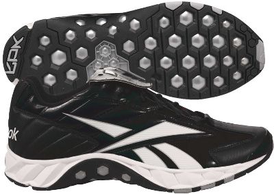 Reebok High 'N' Tight II Black Baseball Trainers