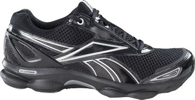 Reebok Men's RunTone Action Black/Silver Toning Shoe - soccer team express footwear training shoes