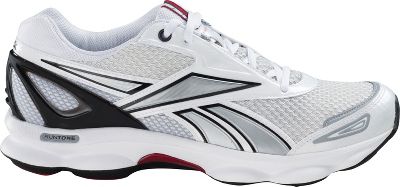 Reebok Mens RunTone Action WhiteSilver Toning Shoe Baseball Socks Belts Cups