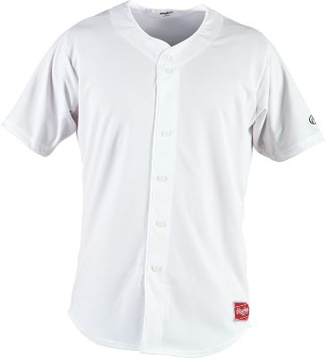 Rawlings Men's Faux Button Baseball Jersey eBay