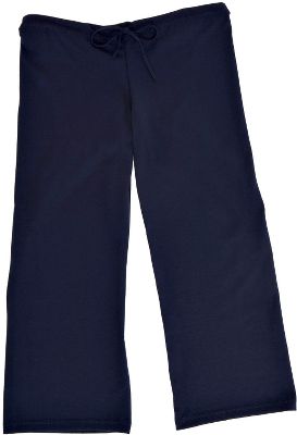 Baseball Boxercraft Womens Low Rise Jersey Capri Pants Large Navy Blue