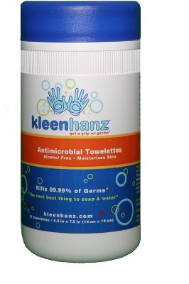 Kleenhanz 70ct. Anti-Microbial Hand Towellettes