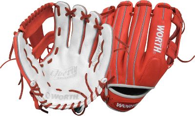 Worth Liberty Advanced 11 1/2" Scarlet Baseball Glove