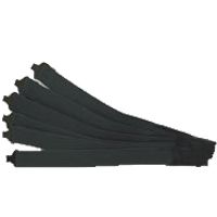 All Star Leg Guard Leg Straps Black