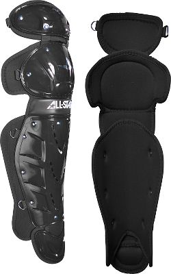 Baseball All Star Fastpitch Series Catchers 14½ Leg Guards Baseball Catchers Leg Guards