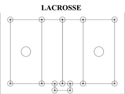 Trigon ProLine Lacrosse Field Layout System