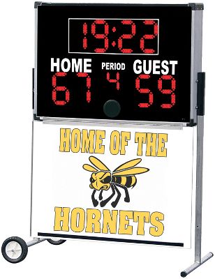 Sportable Scoreboards Sponser Panel Lettering For MS-3LED