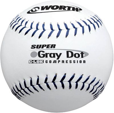 Baseball - Worth Super Grey Dot Elite 12