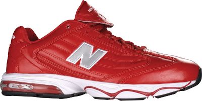 Discounted  Balance Shoes on New Balance Men S 696 Red 2e Wide Coaches Shoes   Turf Coaches