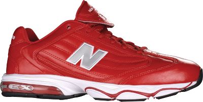 New Balance Men`s 696 Red D Wide Coaches Shoes