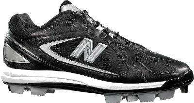 Baseball New Balance Low Baseball Cleats Black White