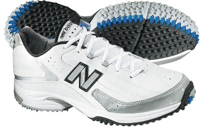 New Balance Men's  Speed Low Wht Turf Football Shoe
