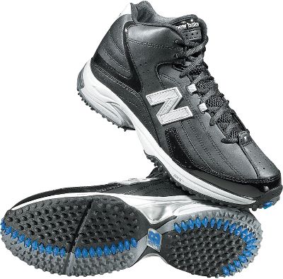 New Balance Men's Speed Mid Blk 2E Turf Football Shoe