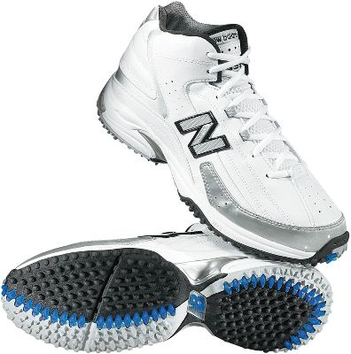 New Balance Men's Speed Mid Wht Turf Football Shoe