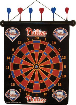 MLB Dartboard with Darts