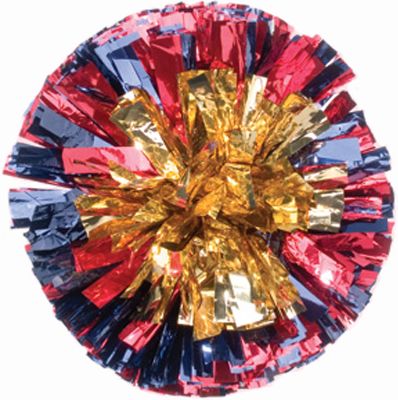 Pepco Adult Custom Solid Color Metallic Pom Poms