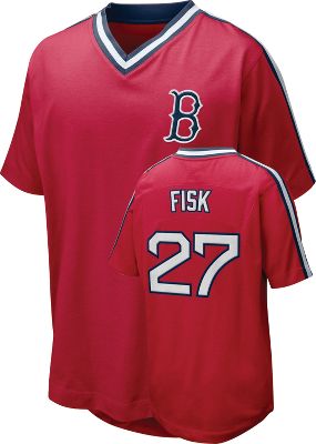 Nike Men's MLB Carlton Fisk #27 Cooperstown Jersey