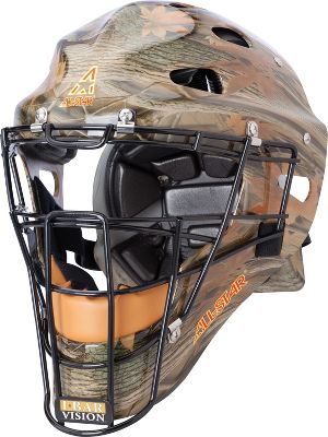 AllStar Youth Camo Mvp Catcher's Helmet eBay