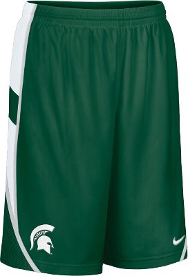 Nike Men's NCAA Michigan St. Basketball Player Shorts