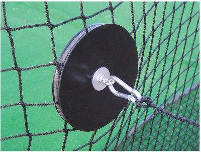 Netsaver Secures and Protects Batting Cage Holes