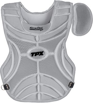 Louisville Inter Omaha Grey Chest Protector Baseball Catchers Chest Protectors