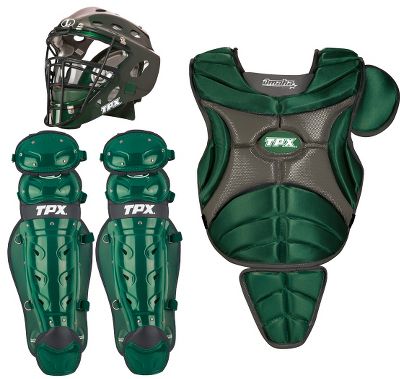Louisville Omaha Intermediate Dk Grn/Black Catcher's Set