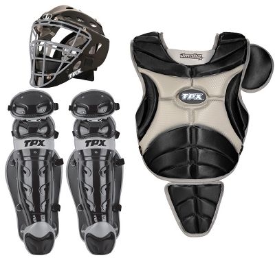 Louisville Omaha Youth Black Catcher's Set