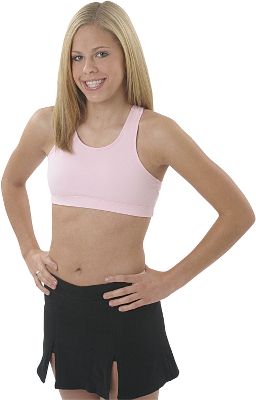 Pizzazz Adult MVP Sports Bra w/ Racer Back Design
