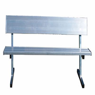 Jaypro 21' Permanent Bench With Back Rest