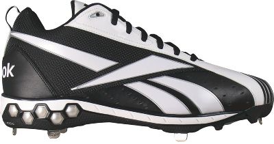 Reebok Men's Pro Cooperstown Mid Metal Baseball Cleats