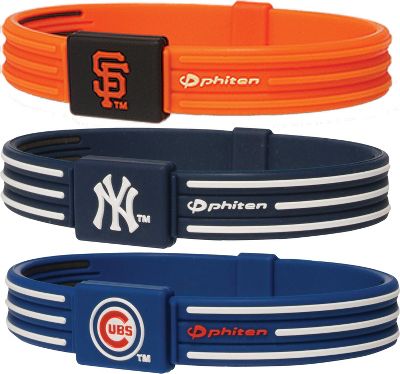 Phiten MLB Authentic Titanium Bracelet