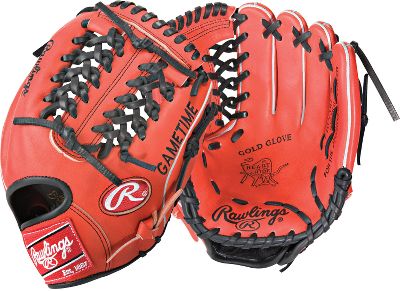 Baseball - Rawlings Personalized Burgandy HOH Custom Glove  -