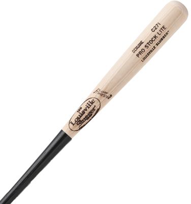 Louisville Pro Stock Lite Black/Unfinished Ash Wood Baseball Bat