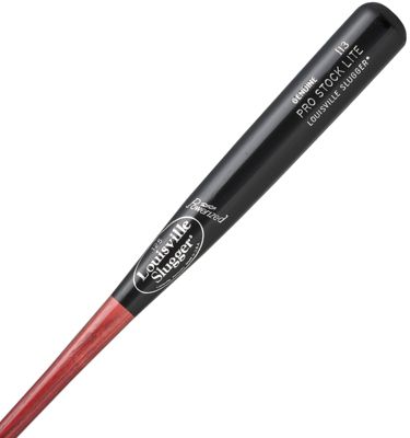 Louisville Pro Stock Lite Wine/Black Ash Wood Baseball Bat