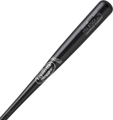 Louisville Pro Stock Lite Solid Black Ash Wood Baseball Bat