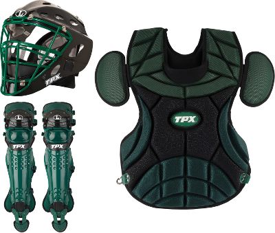 Louisville Pulse Static Blk/Dkg Adult Catcher's Set