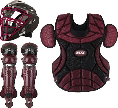 Louisville Pulse Static Blk/Mar Adult Catcher's Set