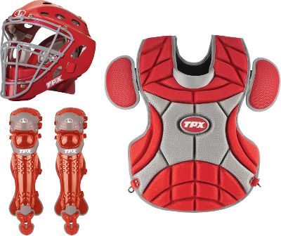 Louisville Pulse Static Sca/Gry Adult Catcher's Set