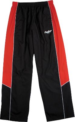 Baseball Rawlings Poly Pant Large Navy Blue Gray