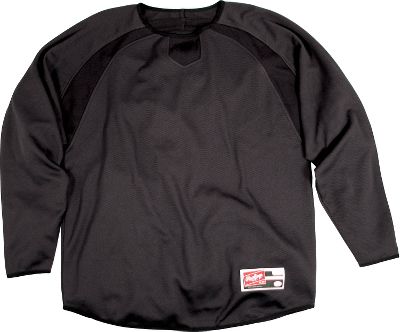 Rawlings Men's Mesh Fleece Long Sleeve Pullover