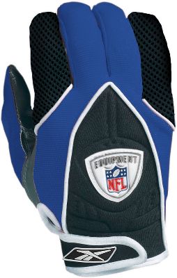 Reebok Adult NFL Equip XG3 Royal Football Gloves