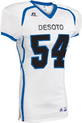 Russell Athletic Youth Color Block Football Jersey