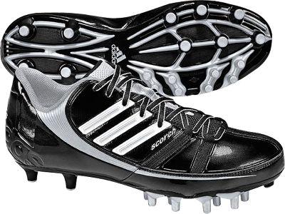 Adidas Scorch Superfly Low Molded Blk/Wht Football Cleats