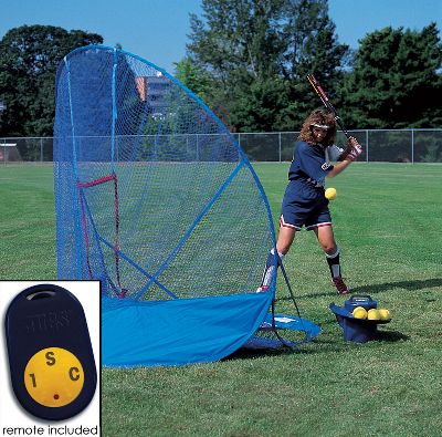 JUGS Sports Toss Package for Softball with Remote