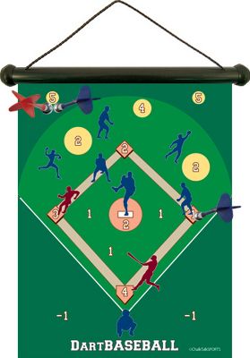 Chalk Talk Magnetic Baseball Dart Game - Baseball Home & Baseball Office